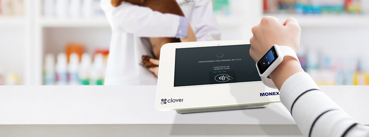 smartwatch payment clover MONEXgroup