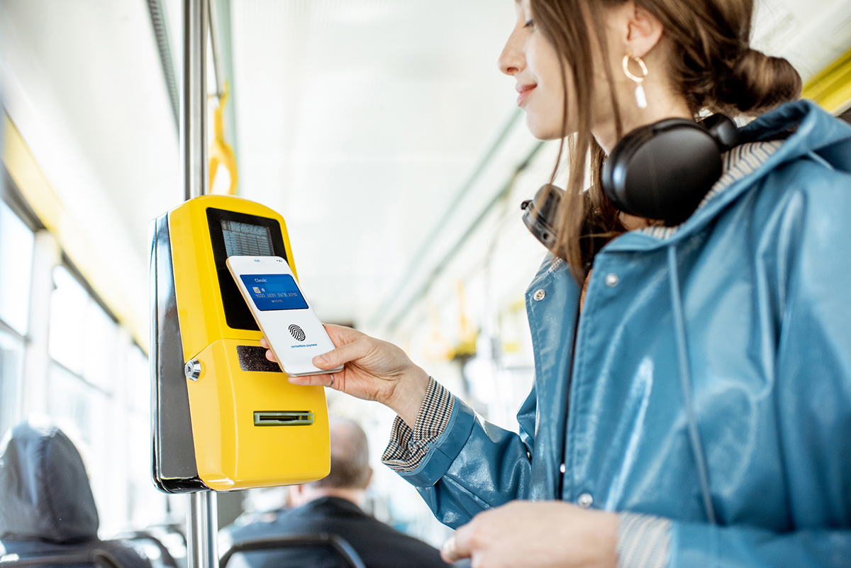 mobile phone payment public transit