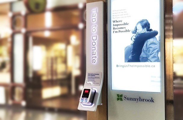 Unattended Donation Kiosk