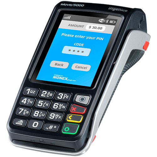 Ingenico Move/5000 powered by MONEXgroup