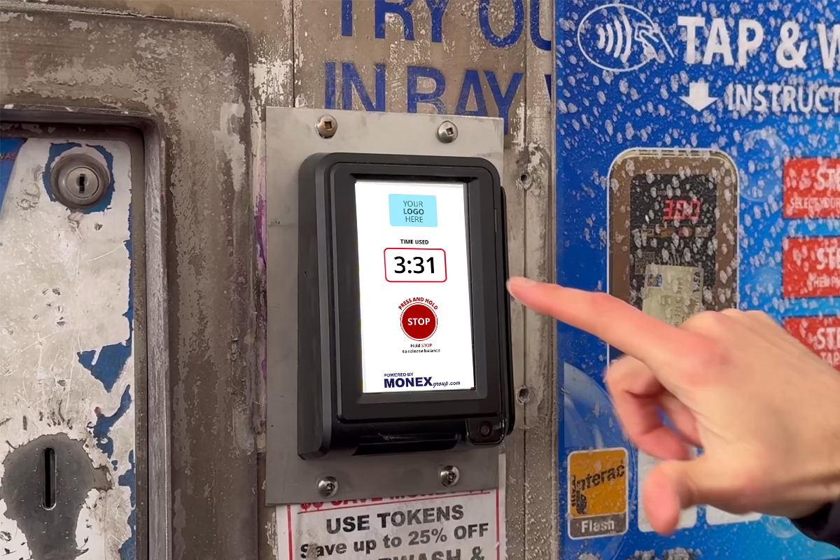 Monex group carwash bay meter